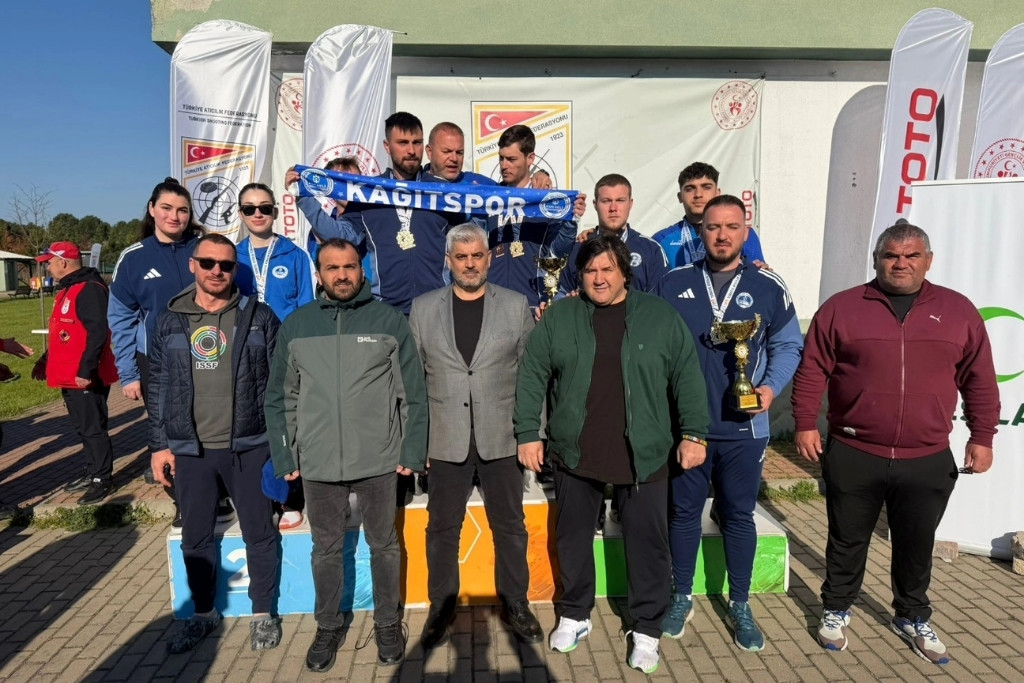 Atıcılıkta Zirve Kağıtspor'un