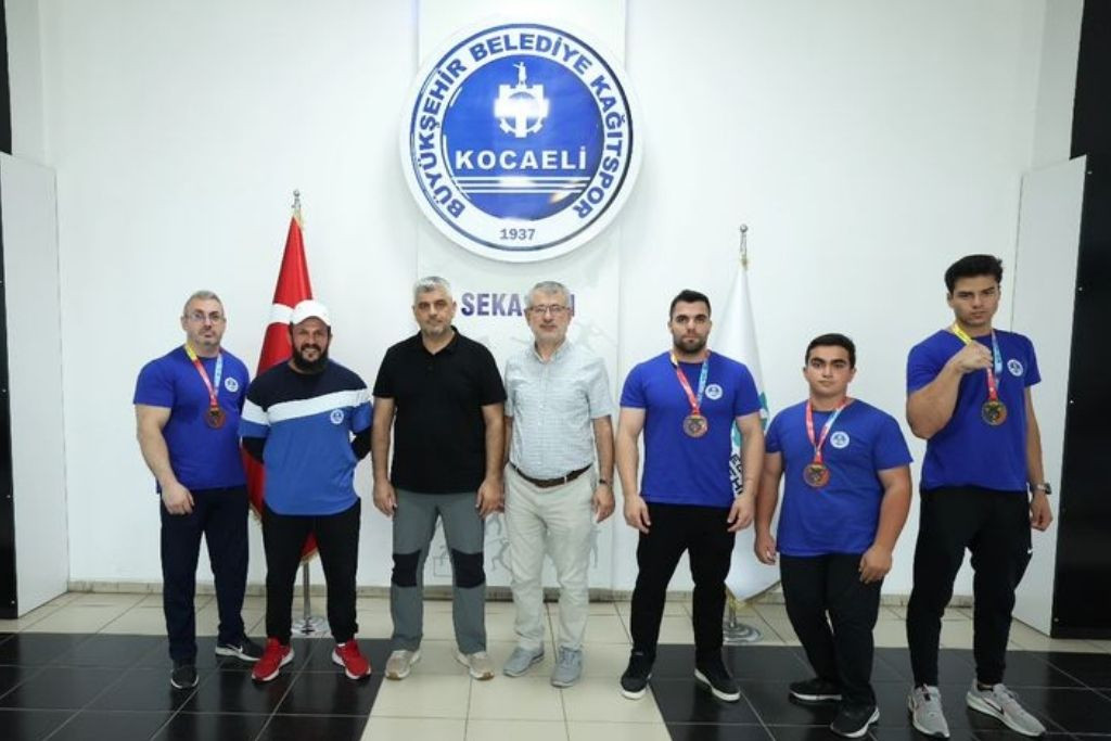 Dünya Şampiyonasınlarımız Başkanımızı Ziyaret Etti