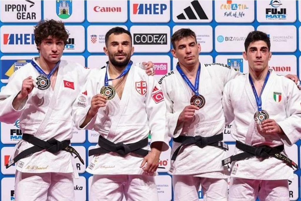 Judo Avrupa Şampiyonasından Gümüş Madalya