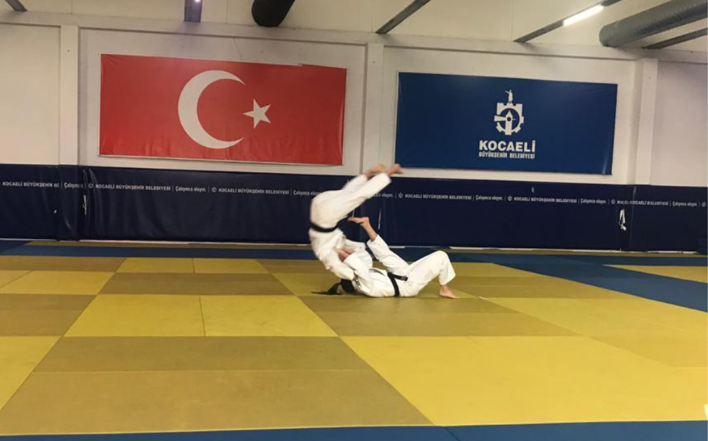 Judocular kuşak sınavında
