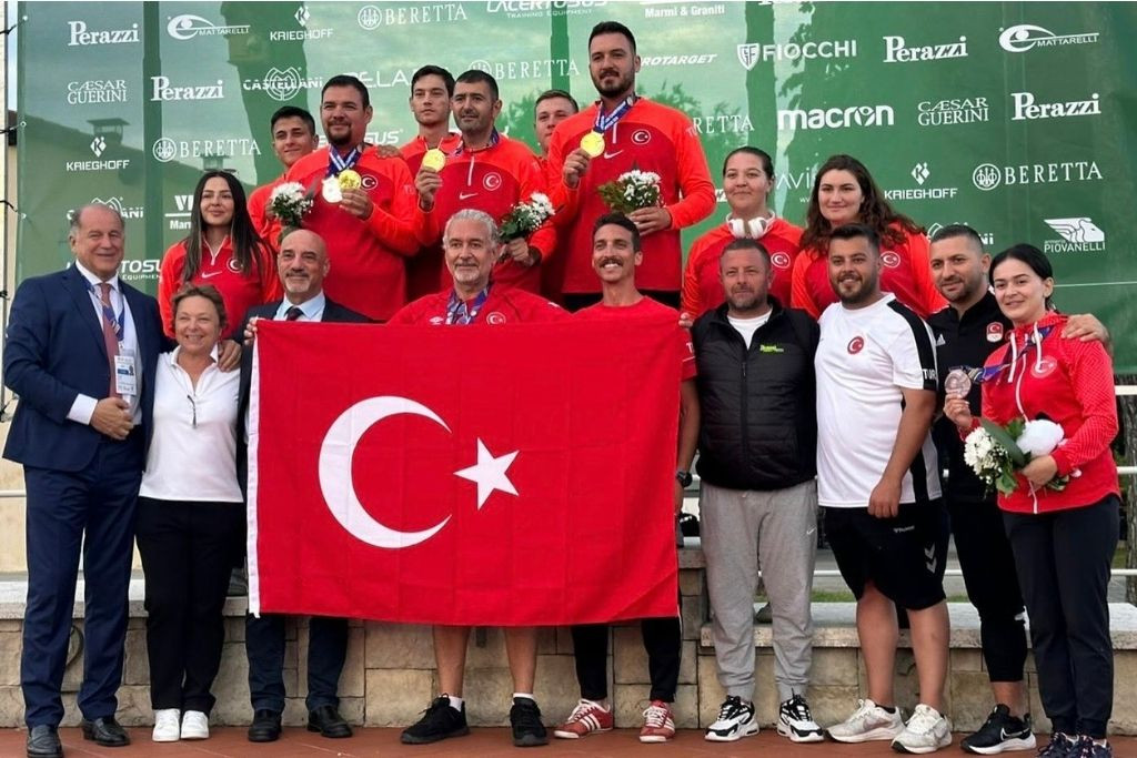 Plak Atışları Avrupa Şampiyonası’nda Altın Madalya