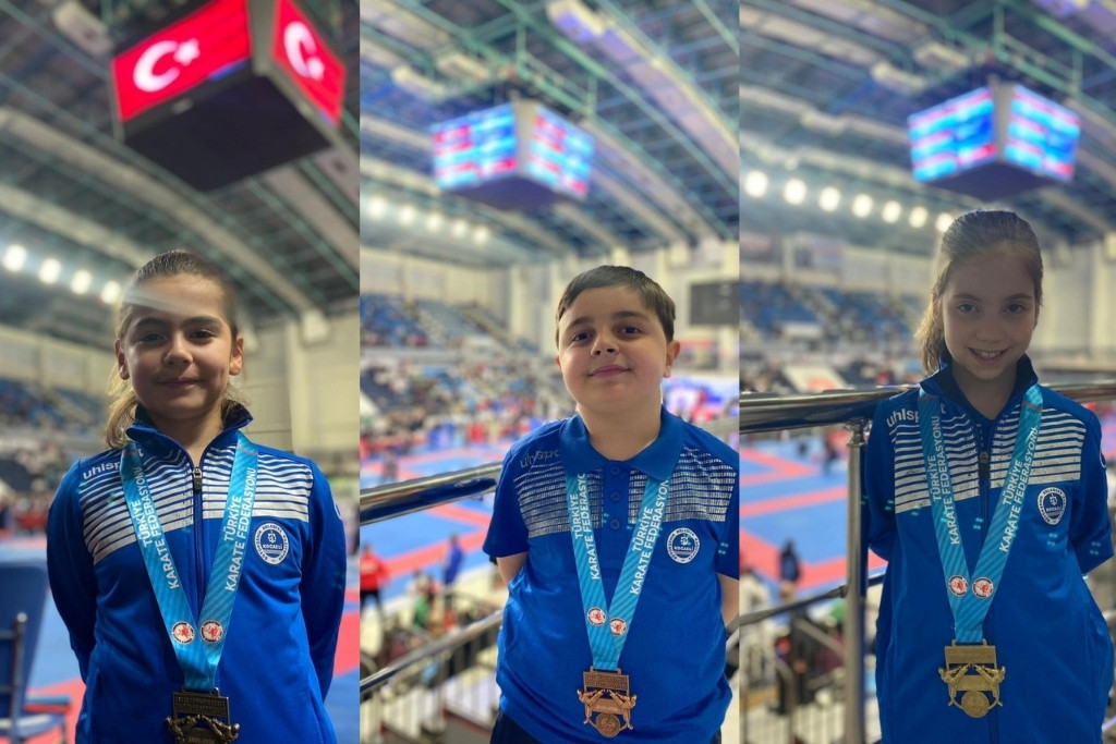 Yıldızlar Karate Ligi Türkiye Finalinde 6 Altın 9 Gümüş 9 Bronz